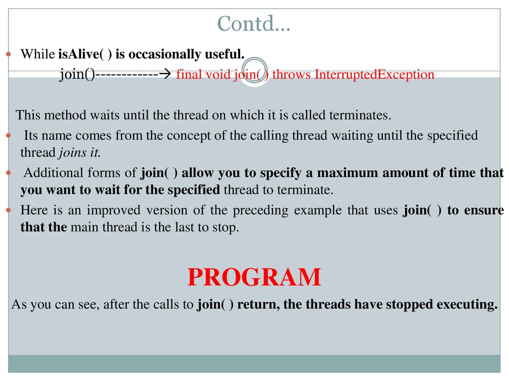 Multithreading programming Pavan d.m. ppt download