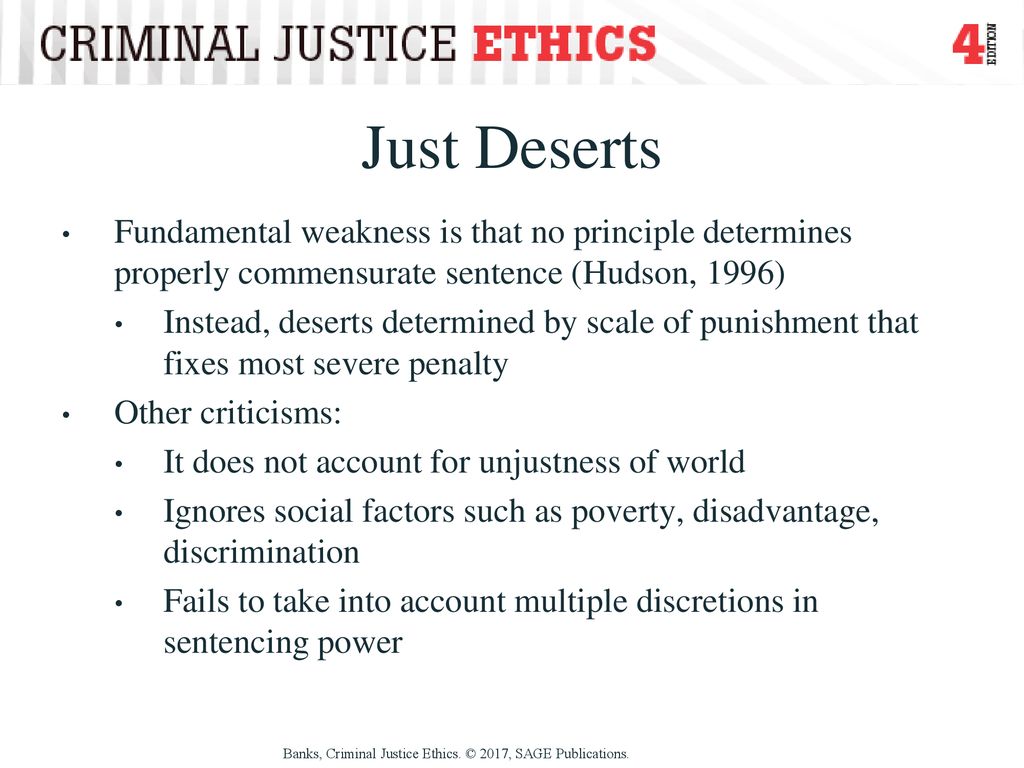 just deserts theory of punishment