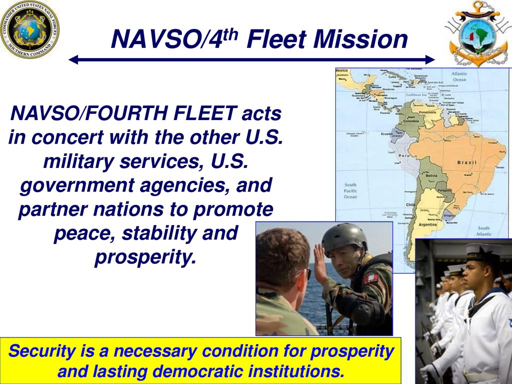 U.s. Naval Forces Southern Command Commander, Fourth Fleet - Ppt Download