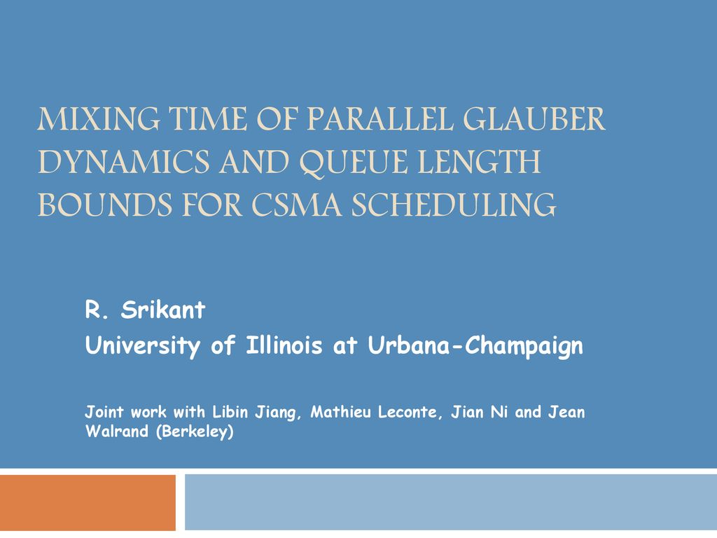 R srikant university of illinois at urbana champaign ppt download