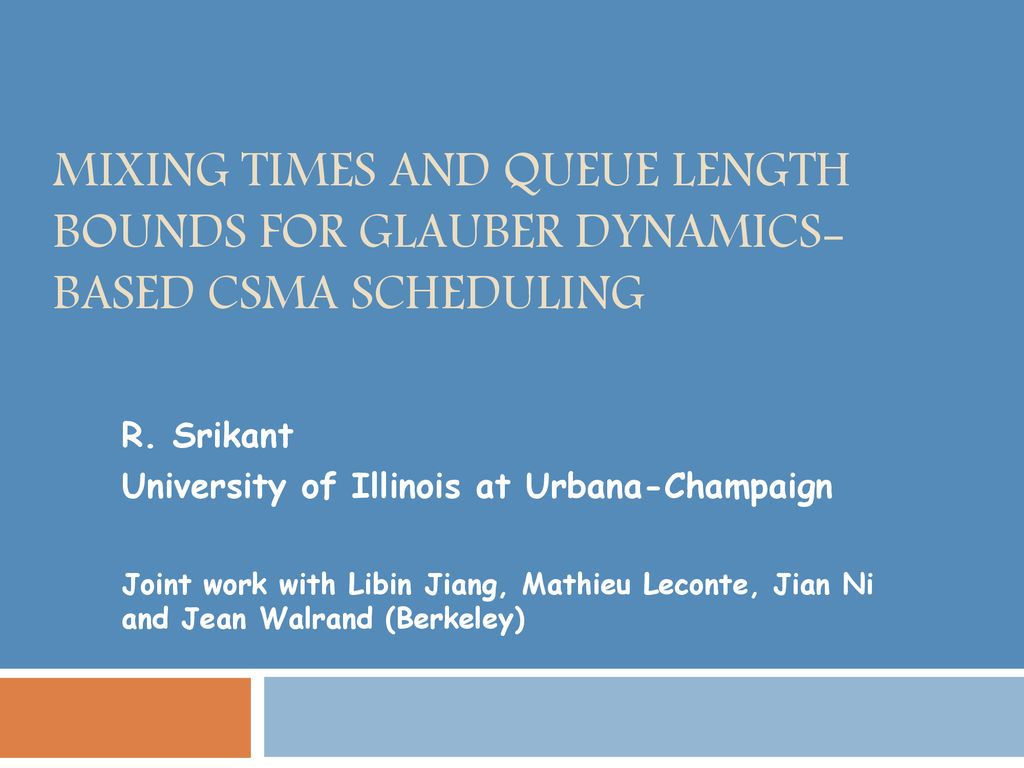 R srikant university of illinois at urbana champaign ppt download