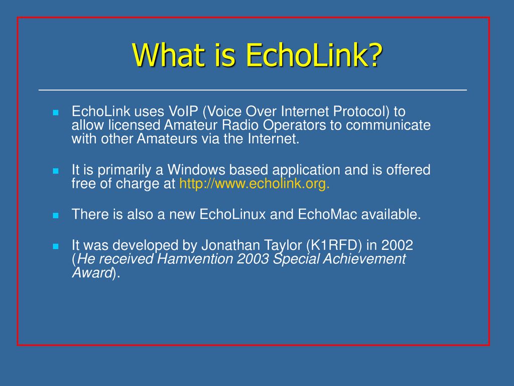 echolink ham radio download