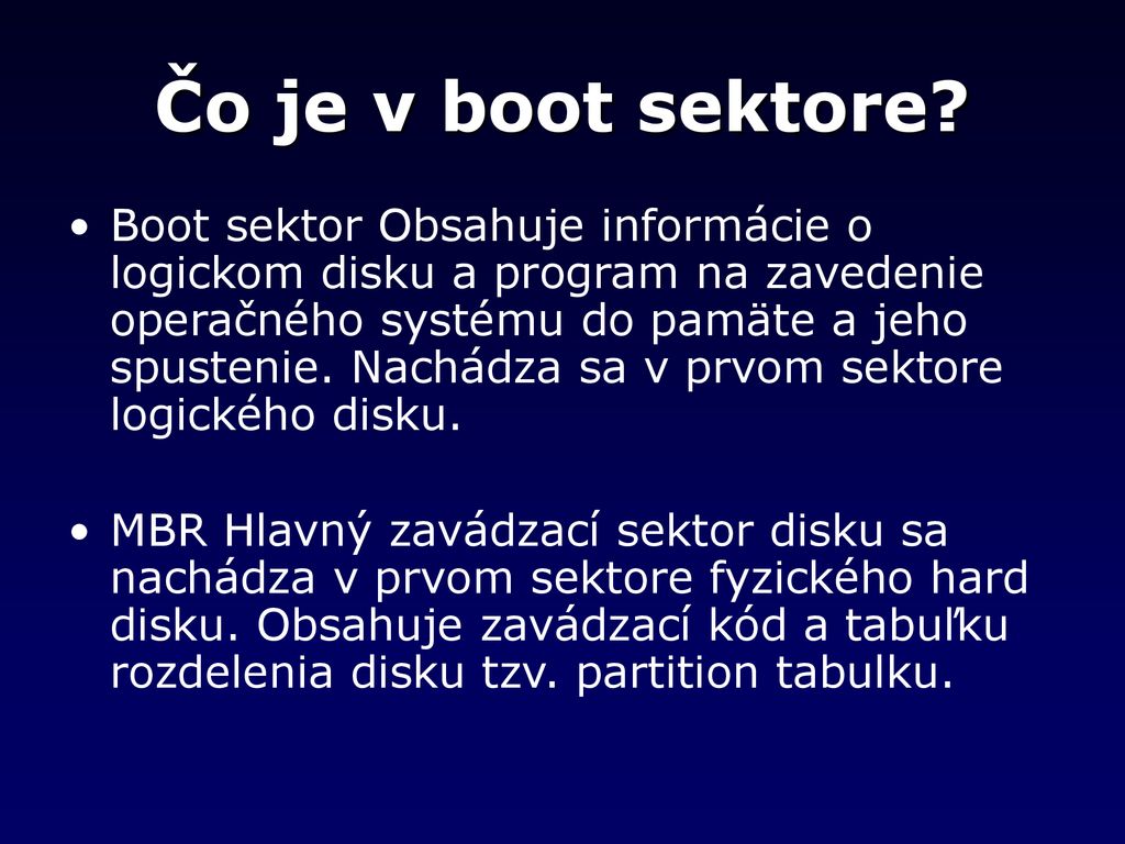 Bootovanie a BIOS. - ppt download