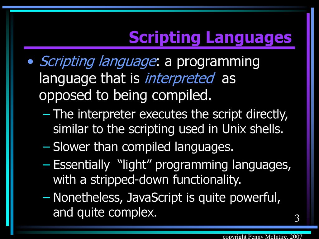 Scripting Languages and the DOM - ppt download