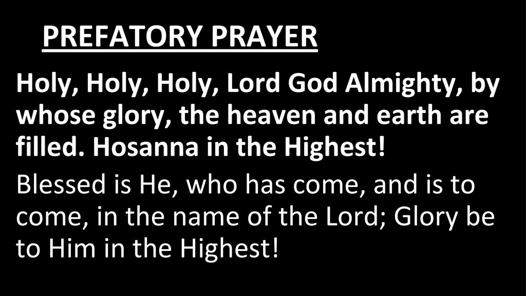 Qyomtho Ramsho Sutoro Evening Prayer Compline Ppt Download