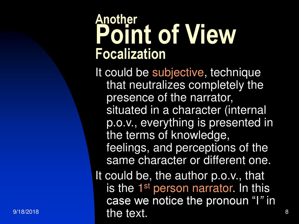 Another Point of View Focalization