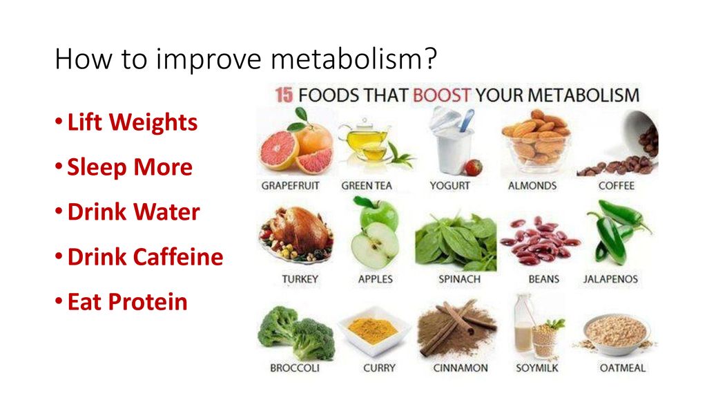How to improve metabolism