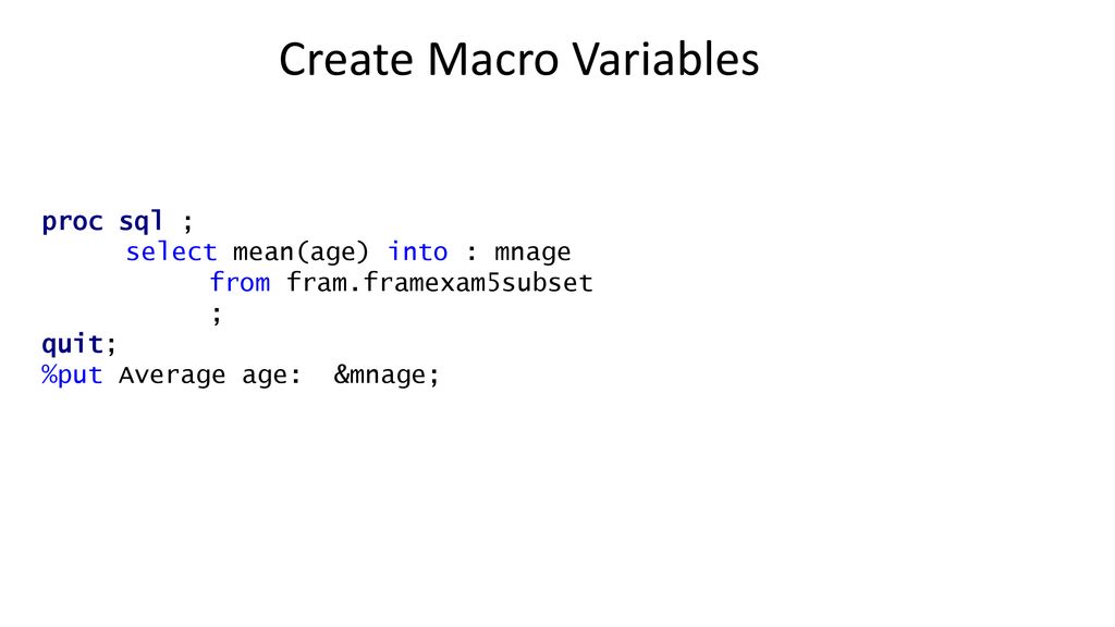 An introduction to sql ppt download