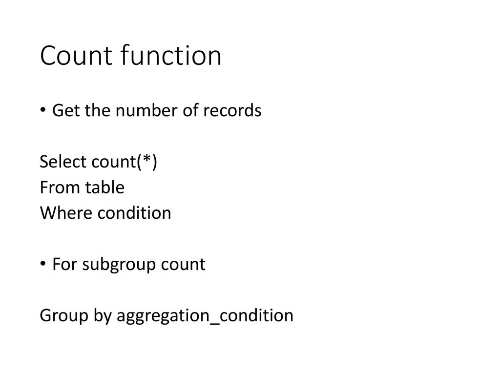 SQL. - ppt download
