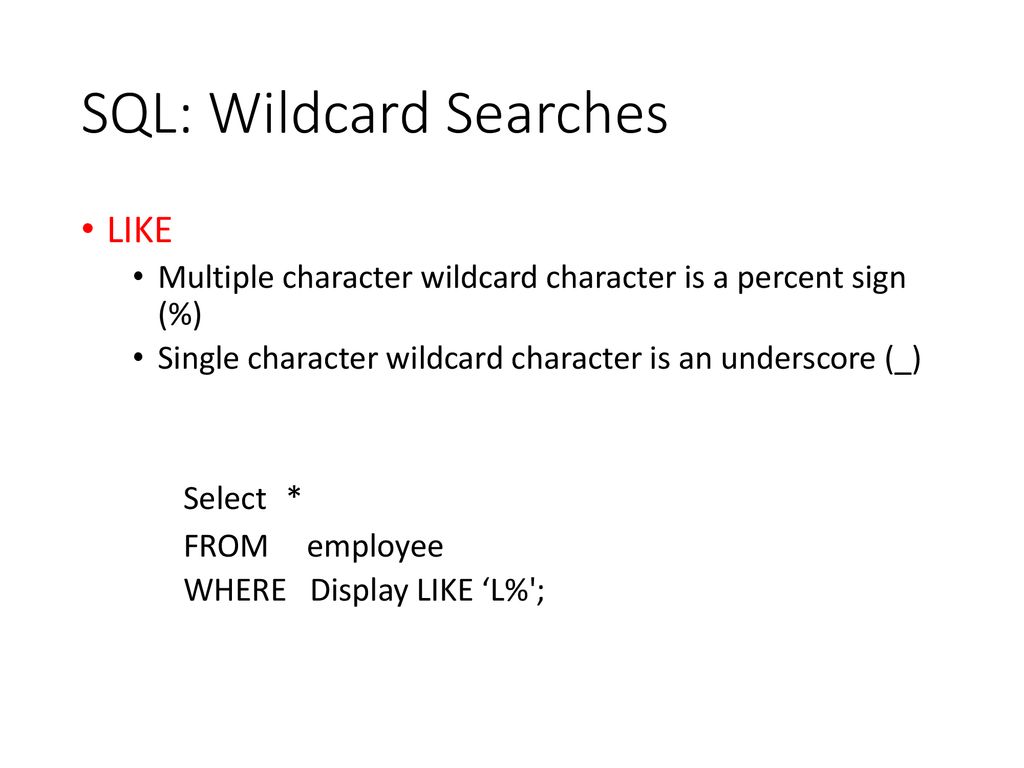 Sql ppt download
