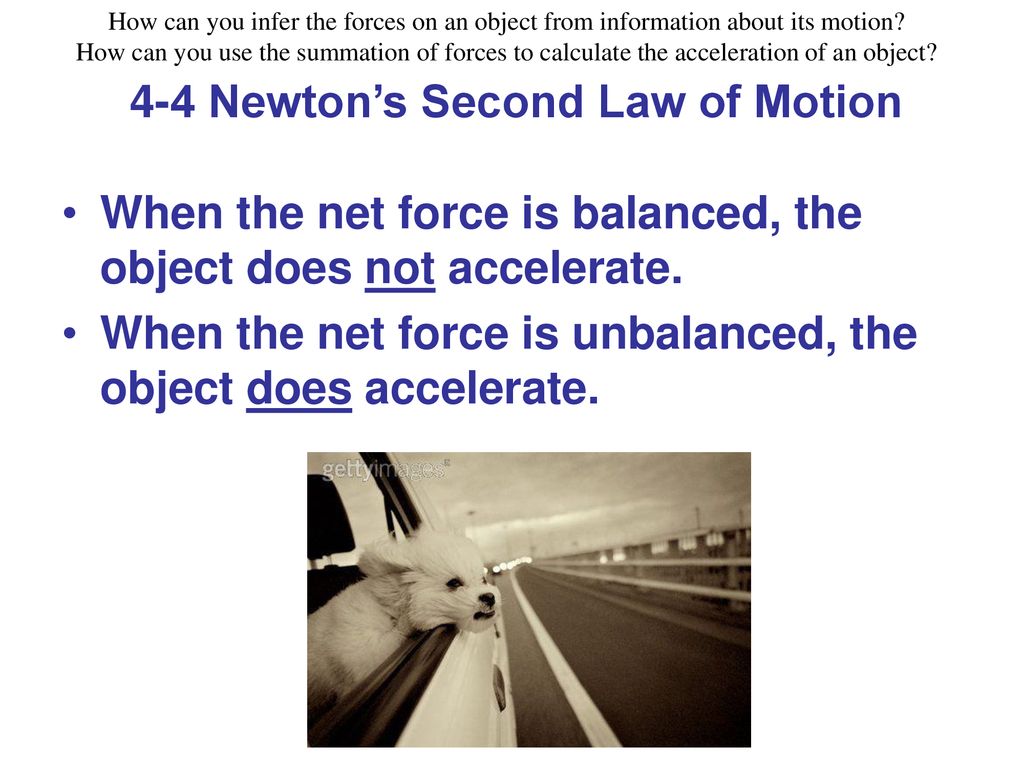 UEQ: How do forces affect the motion of objects? - ppt download