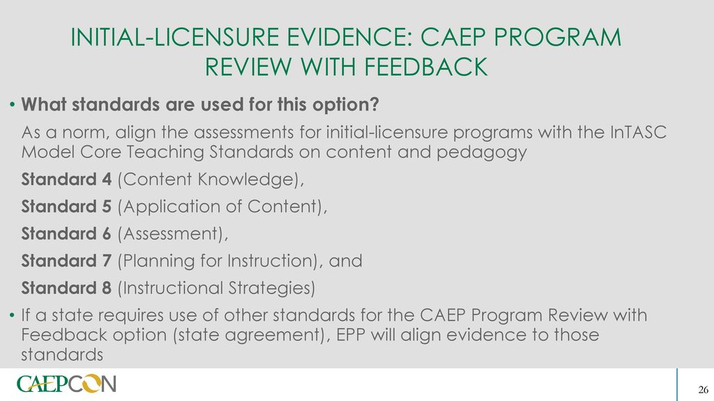 PROGRAM REVIEW AS PART OF THE CAEP ACCREDITATION PROCESS ppt download