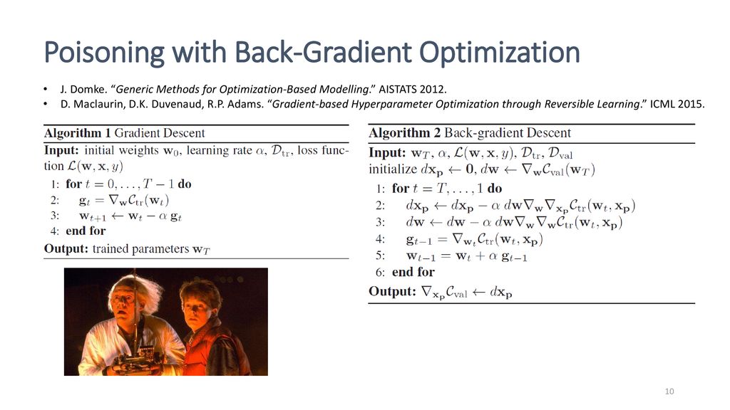 Poisoning Attacks with Back-Gradient Optimization - ppt download