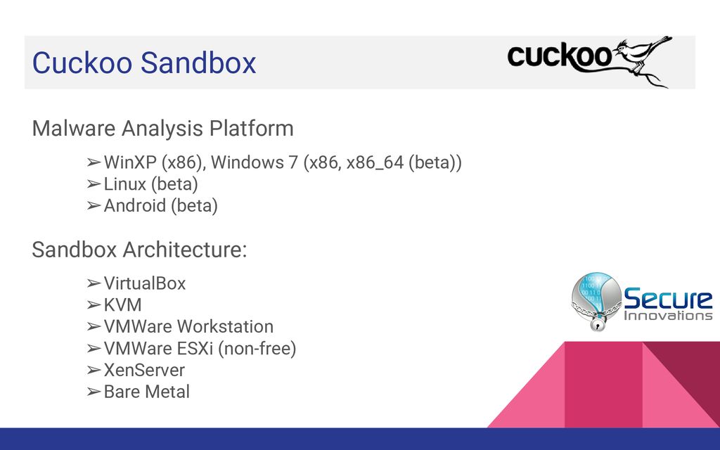 Cuckoo sandbox windows 7 faithopuki