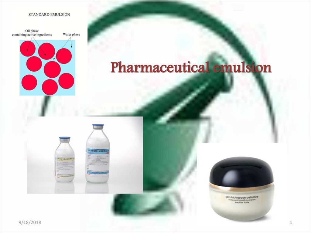 Pharmaceutical emulsion