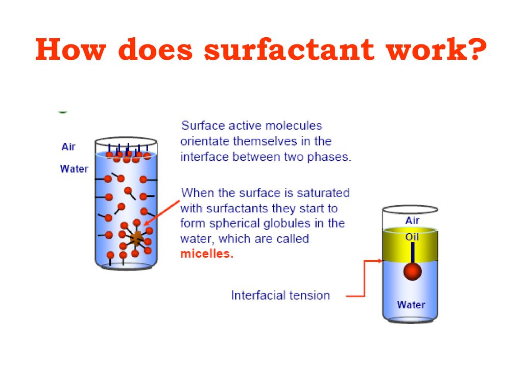 How does surfactant work