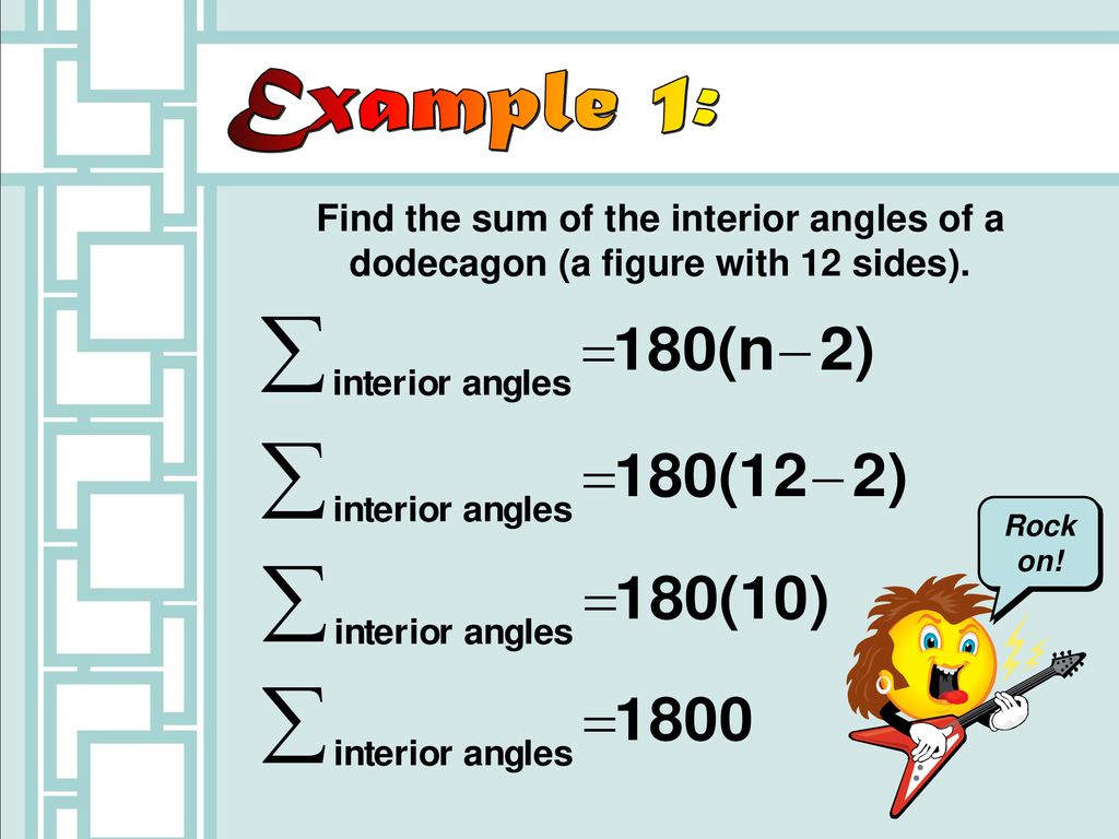 Angle Relationships In Polygons Ppt Download