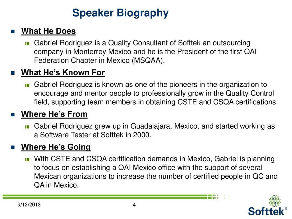 Building Software Testers For Outsourcing ppt download