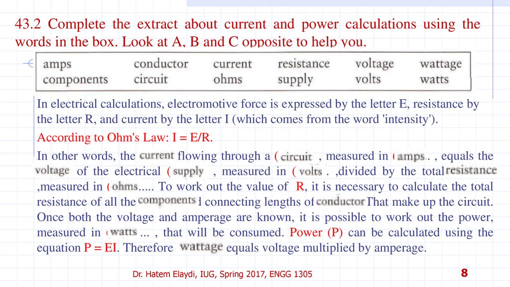 Current, Voltage and Resistance Chapter ppt download Circuit Diagram