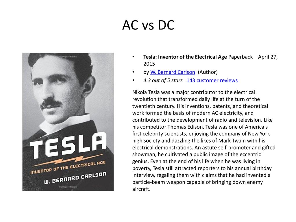Alternating Current Voltage Changes With Time Ac Vs Dc Ppt Download