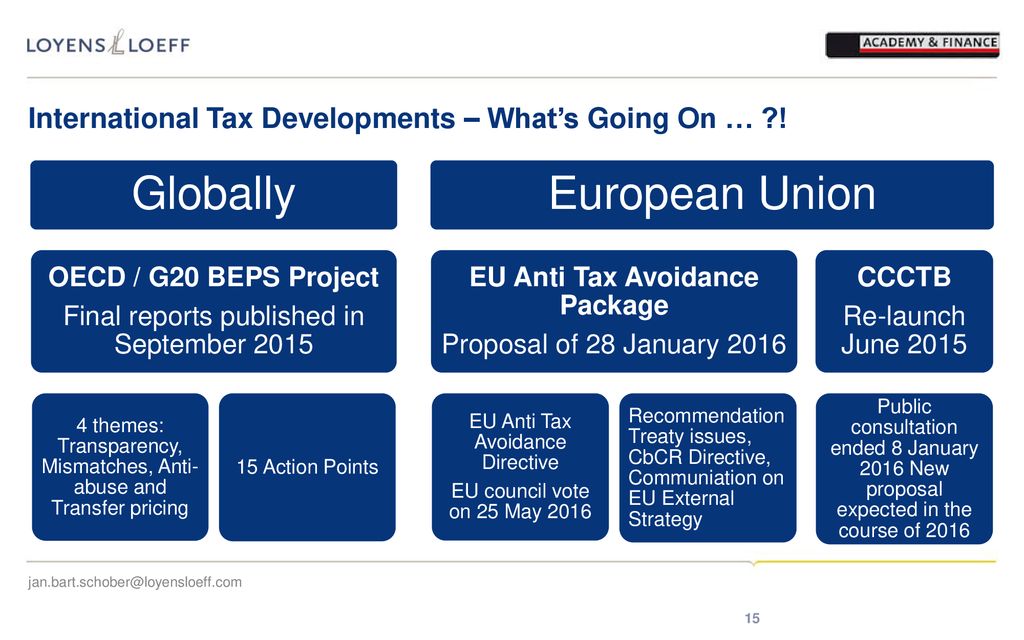 Tax optimization for expats Europe