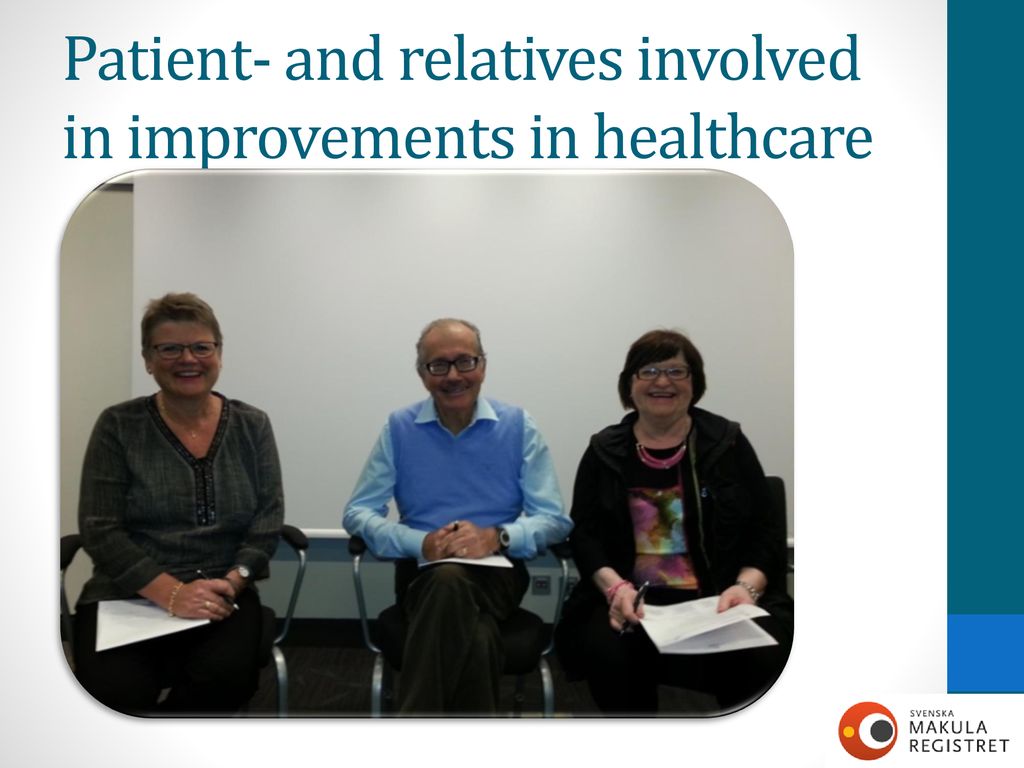 Patient- and relatives involved in improvements in healthcare