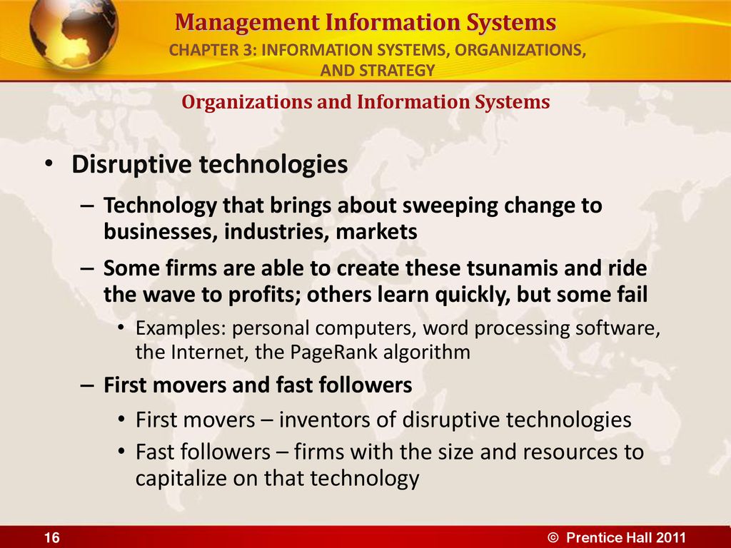 Information systems organizations and strategy ppt download