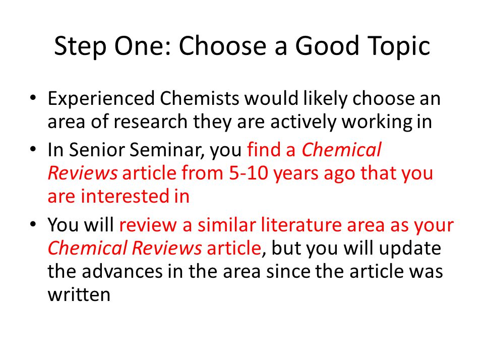 how to write a review article