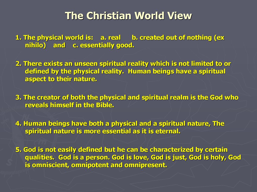 Christian Theology and vs Other World Views - download