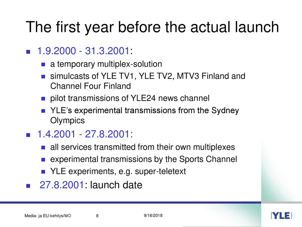Overview of digital television in Finland - ppt download