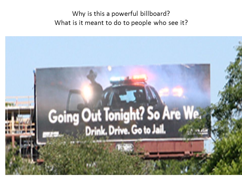 Why is this a powerful billboard