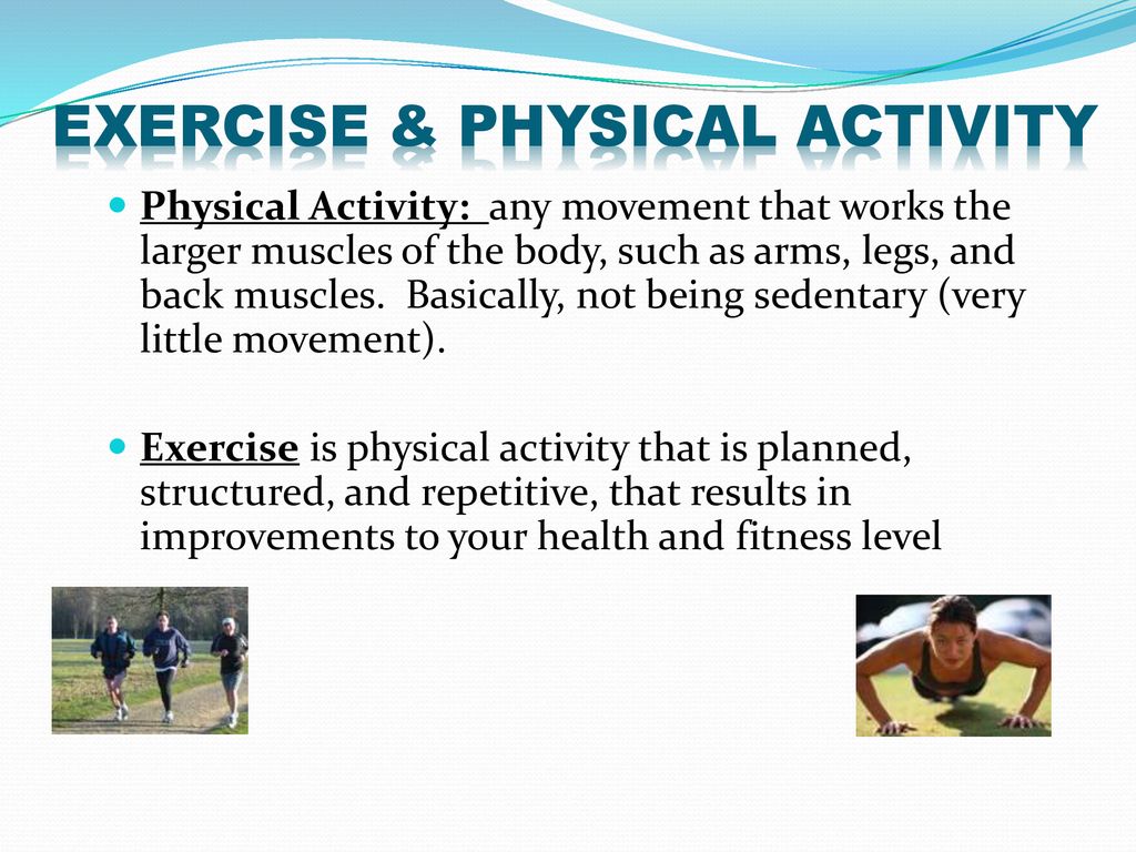 EXERCISE and FITT Principle - ppt download