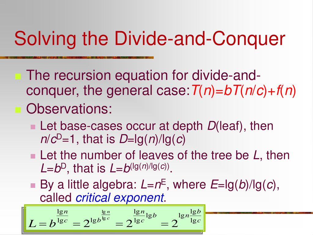 Algorithm Design Analysis 4 Ppt Download