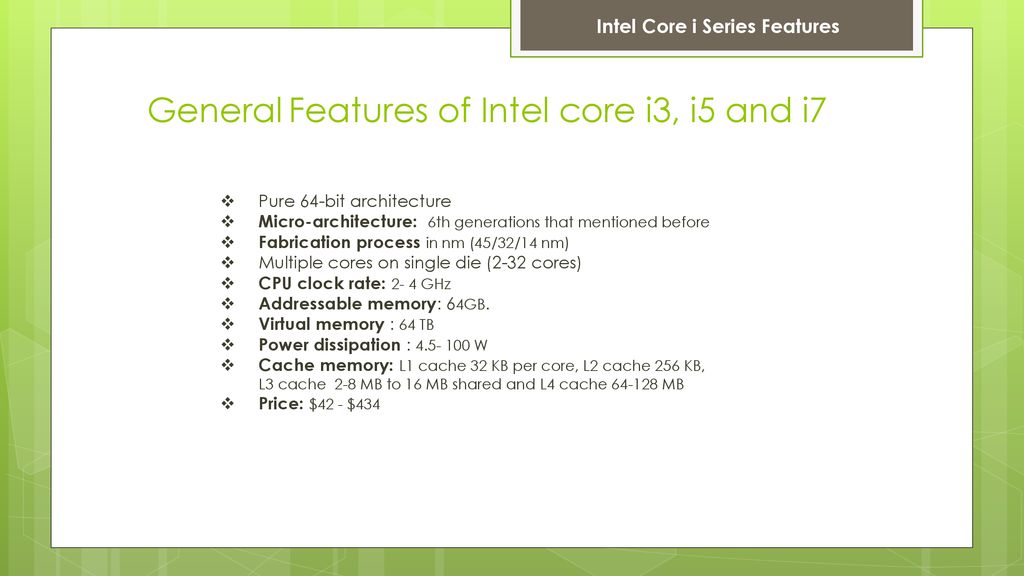 What's the difference between Core i3, i5 and i7 processors?