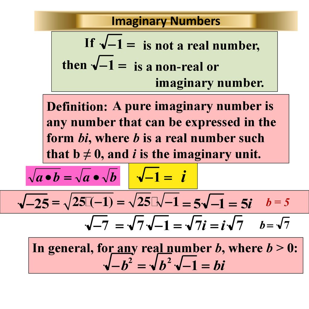 What Are Imaginary And Complex Numbers Ppt Download what-are-imaginary-and-complex-numbers-ppt-download