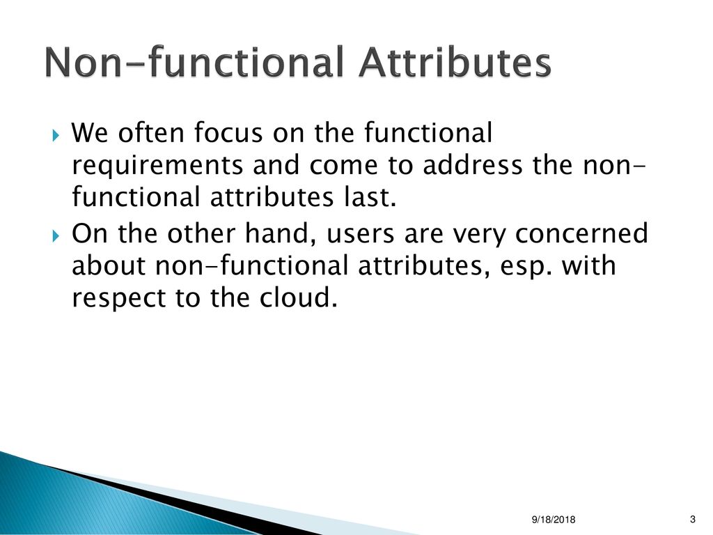 The cloud cost model and non functional attributes ppt download