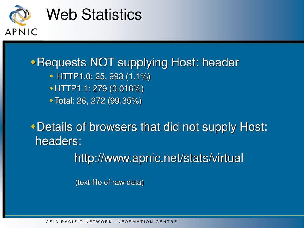 Web statistics statistics collected from ppt download