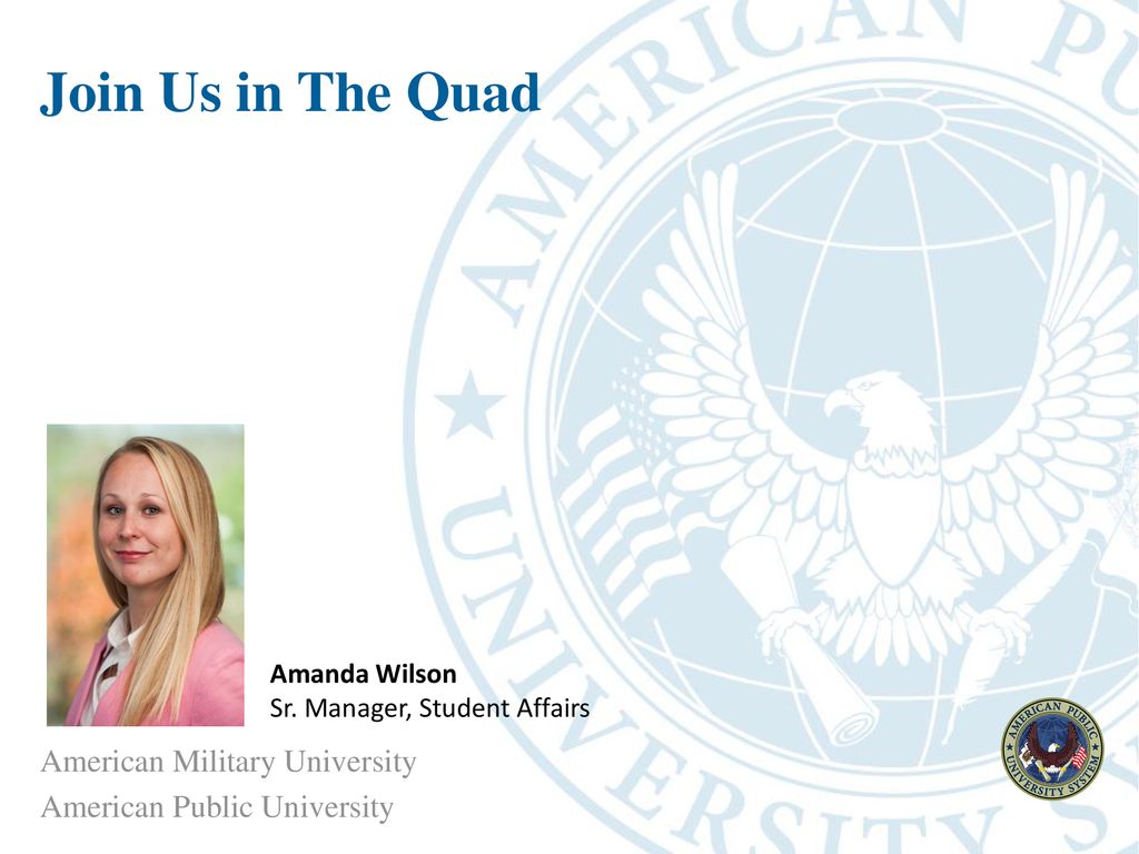American Military University American Public University - ppt download