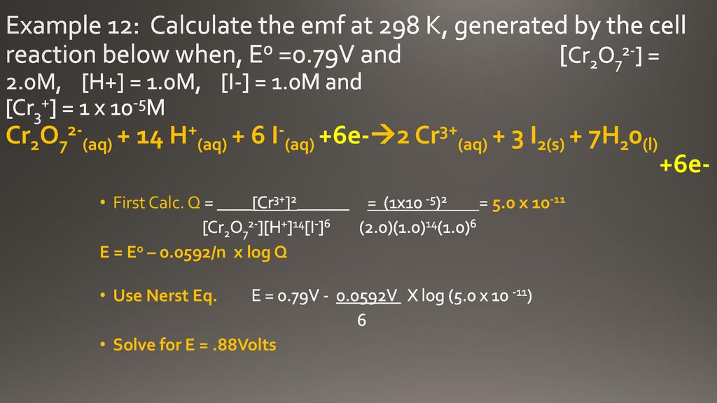 Chapter 19 Electrochemistry Ppt Download