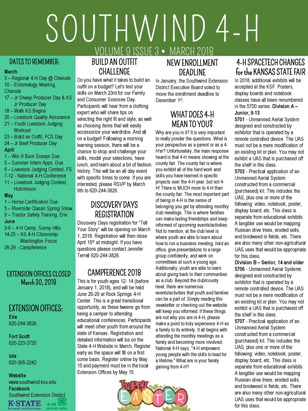 SOUTHWIND 4 H VOLUME 9 ISSUE 3 MARCH 2018 BUILD AN OUTFIT CHALLENGE southwind-4-h-volume-9-issue-3-march-2018-build-an-outfit-challenge