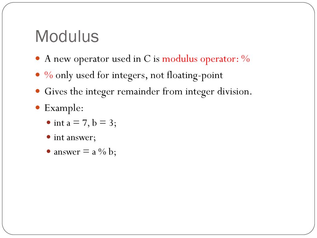 Cse13 Intermediate Programming Operators Conditionals Loop Ppt Download Cse13 Intermediate Programming Operators Conditionals Loop Ppt Download