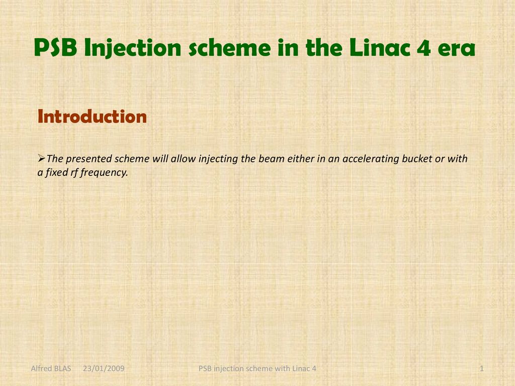PSB Injection scheme in the Linac 4 era