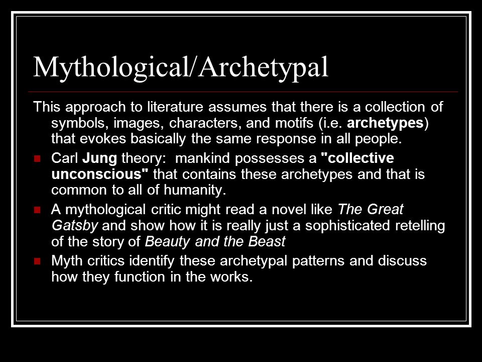 Mythological/Archetypal
