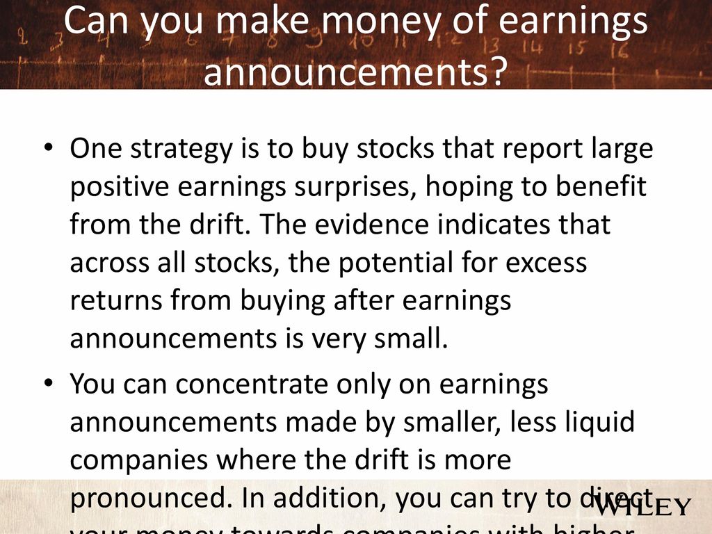 Trade on the news? Information Trading - ppt download