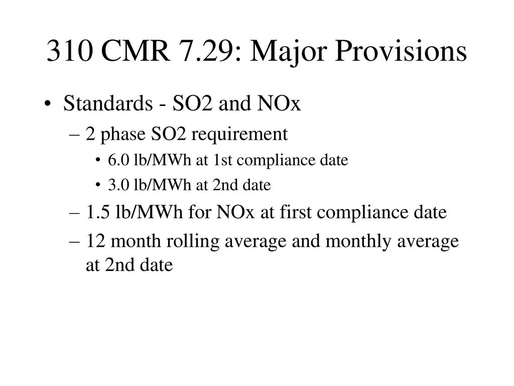Massachusetts department of environmental protection ppt download