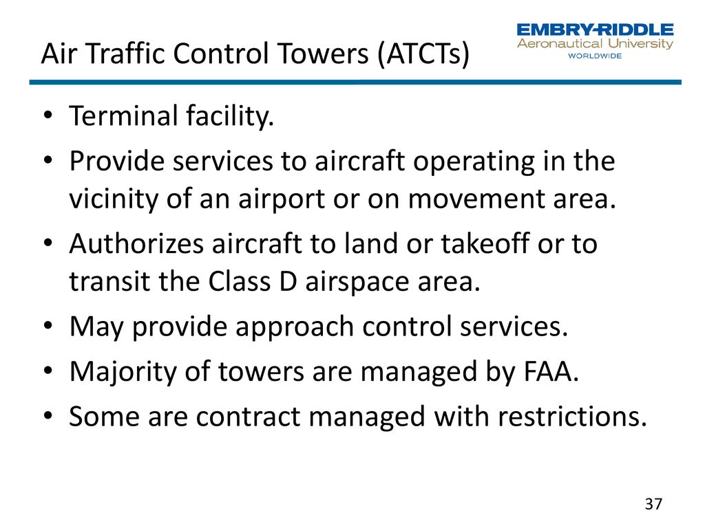 MGMT 203 Airports, Airspace, and Air Traffic Control Management ppt