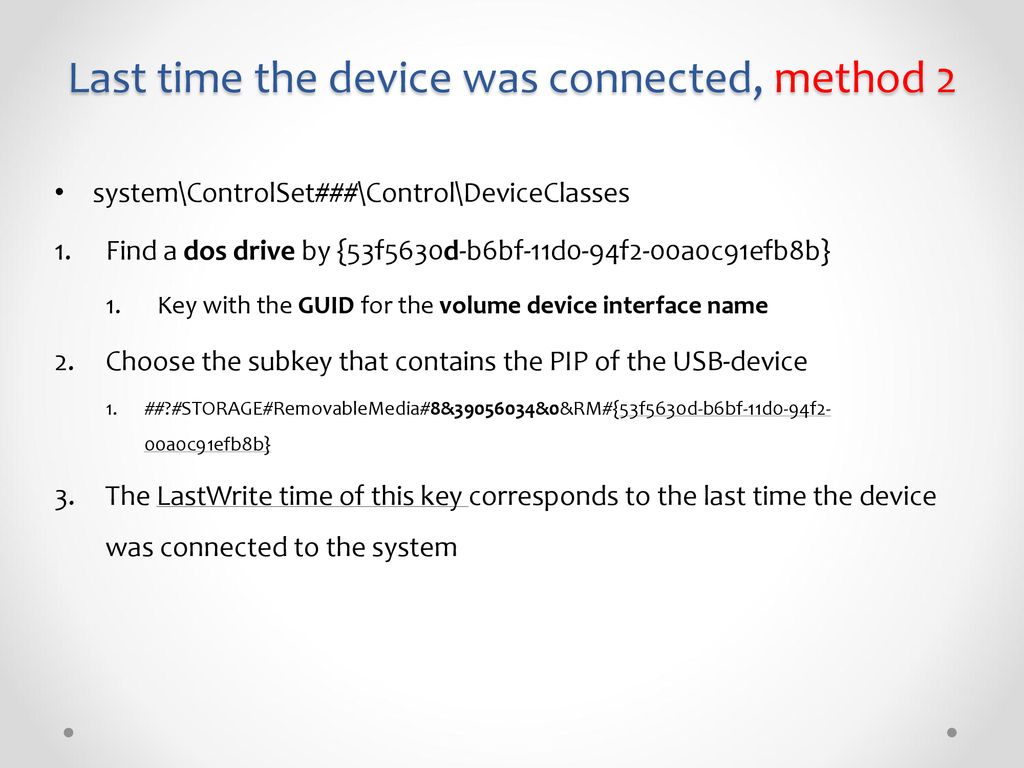 SYSTEM artifacts SECURITY artifacts SOFTWARE artifacts NTUSER.DAT ppt