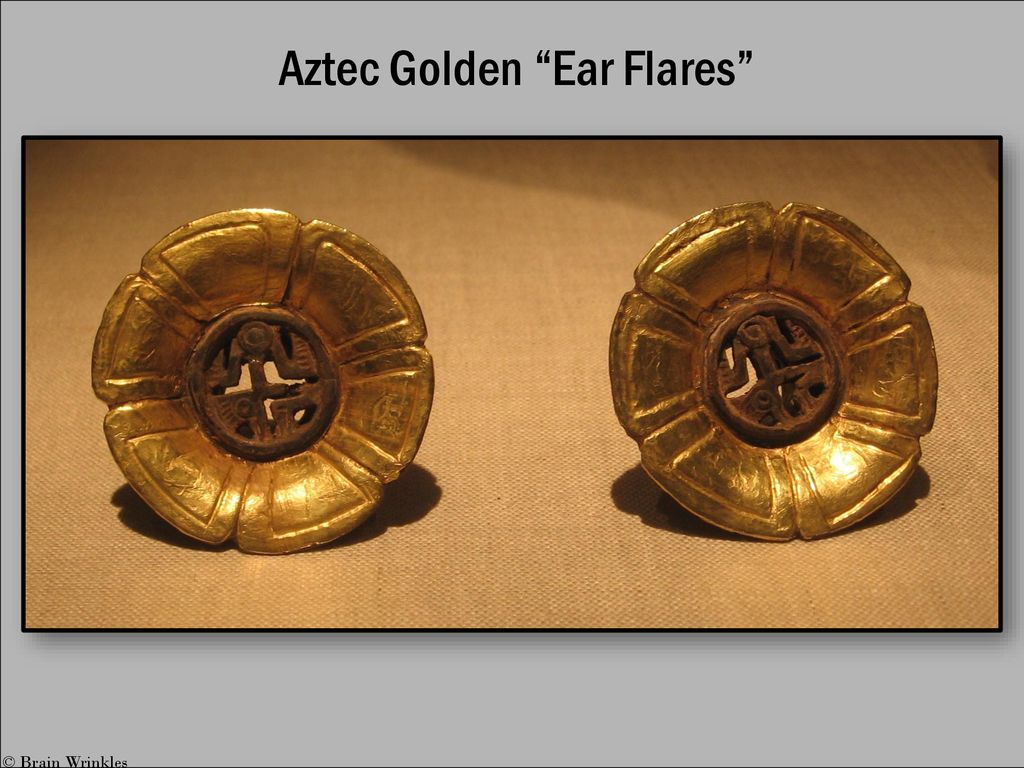 Aztec Golden Ear Flares