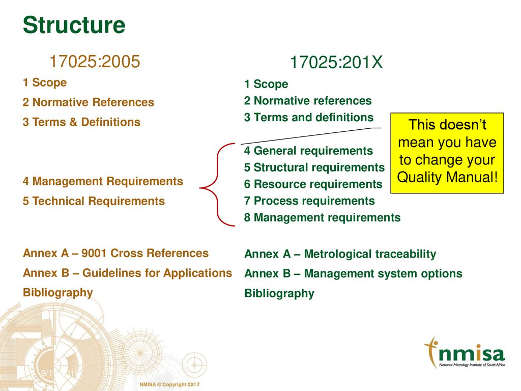 iso 17025 2017 changes iso 17025 2017 changes