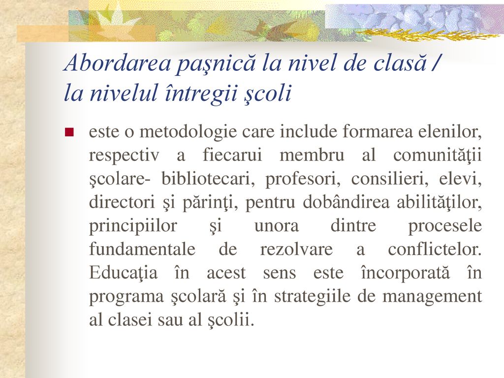 Papancea Zaharia Oana Paula Doctorand Anul I Stiinţele Educaţiei Ppt Download